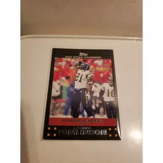 Photo of LaDainian Tomlinson 2007 Topps #404 - League Leaders - San Diego Chargers - NFL
