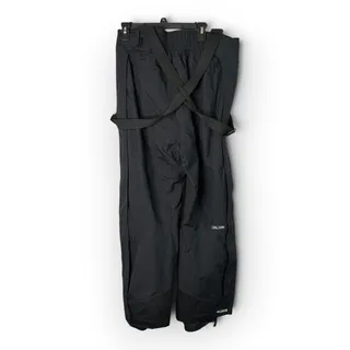 Photo of Columbia Titanium Omni Tech Snow Pants Mens L Gray Waterproof Ski Suspenders Bib