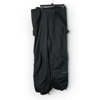 Photo of Columbia Titanium Omni Tech Snow Pants Mens L Gray Waterproof Ski Suspenders Bib