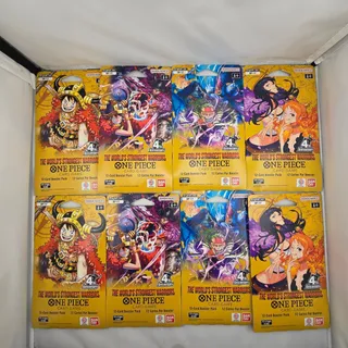 Photo of LOT OF 8X ONE PIECE TCG OP-17 World's Strongest Warriors Blister Packs