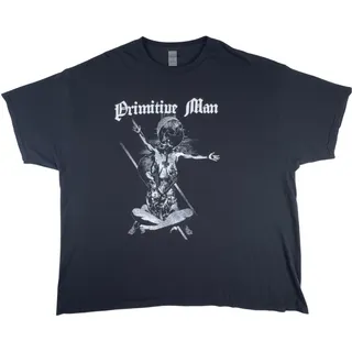 Photo of Primitive Man Band 3XL End Tymes T Shirt Mens Black Doom Sludge Metal Band Tee