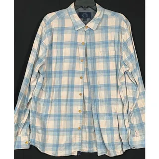 Photo of Even Tide brand Men's flannel long sleeve shirt XL size