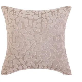 Photo of Regal Home Cut Leaf 20x20 Square Throw Pillow - color- linen