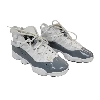 Photo of Nike Air Jordan 6 Rings Cool Grey GS 323419-121 Youth Sie 6Y Shoes