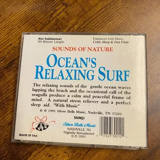 Photo of CD Sounds of Nature - Ocean's Relaxing Surf Enhanced With Music 60 Minutes