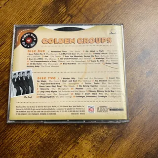 Photo of CD Golden Groups Glory Days Of Rock & Roll Various Artists Two CDs