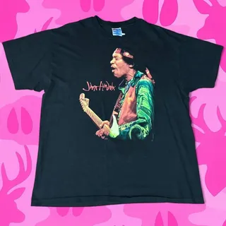 Photo of Vintage 90s Jimi Hendrix Foundation Single Stitch Tee XL