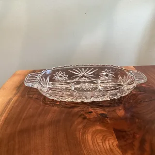 Photo of Vintage Anchor Hocking Divided Relish Dish