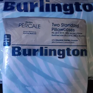 Photo of Vintage Burlington No-Iron Percale Floral Twin Sheet 4 Pcs Set Tropical Green