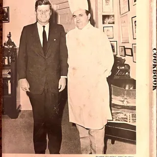 Photo of The White House Chef Cook Book Rene Verdon 1967 Kennedy Years