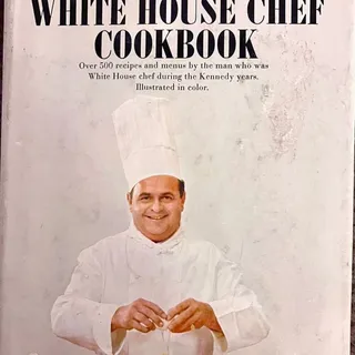 Photo of The White House Chef Cook Book Rene Verdon 1967 Kennedy Years