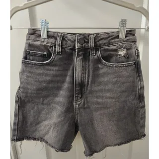Photo of Pacsun 90s Boyfriend Black Denim Shorts, Size 24