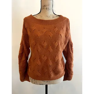 Photo of Everkaki Orange Sweater NWT Medium