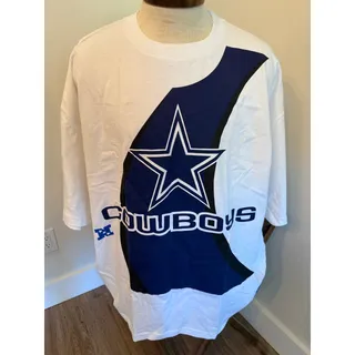Photo of Dallas Cowboys Reebok NFL Team Apparel On Field White Men’s Short Sleeve Size 2XL