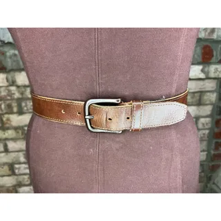 Photo of Columbia leather belt brown size 36