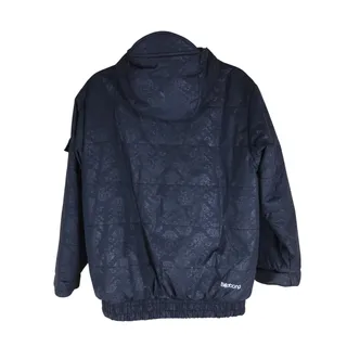 Photo of Billabong Windbreaker Jacket Men’s Large Black Floral Hooded Waterproof Outdoor