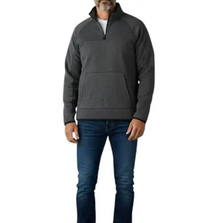 Photo of BASS OUTDOOR Q Zip Sweater Fleece Men XXL Gray Outdoor Versatile Stylish CozyNWT