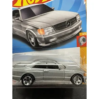 Photo of Hot Wheels 89 Mercedes-Benz 560 SEC AMG Silver 2023 HW Turbo 4/5 150/250 New
