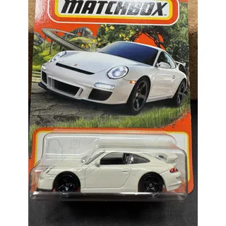 Photo of 2024 Matchbox Porsche 911 GT3 Biarritz White 73/100 MBX Sports Cars New HVL91