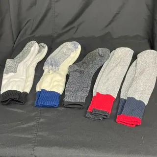 Photo of 5 pairs of men's heavy work/hunting socks  Size 9-12