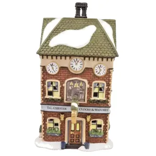 Photo of Dept 56 T.C. Chester Clocks & Watches Christmas House Dickens Village 58726
