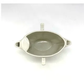 Photo of Vintage White Porcelain PILLIVUYT Gravy Sauce Boat Creamer 723 Made in France
