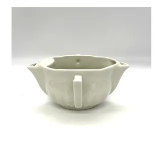 Photo of Vintage White Porcelain PILLIVUYT Gravy Sauce Boat Creamer 723 Made in France