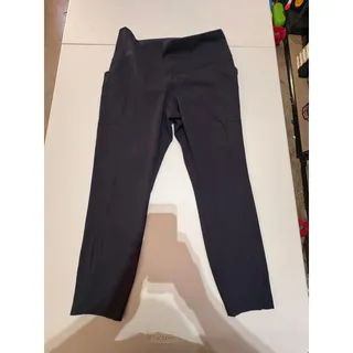Photo of RBX Womens XL Black Athletic Leggings High Rise Workout Yoga Pants Pockets