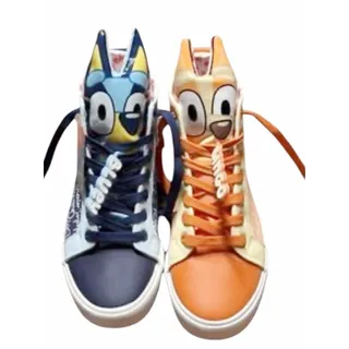 Photo of NWT Bluey High Top Sneakers Kids Character Shoes