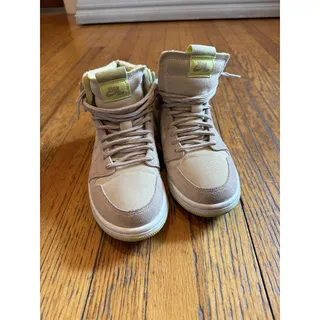 Photo of Nike Air Jordan 1 Zoom Air CMFT Shoes Mens Suede Mesh High Top Lemon Twist