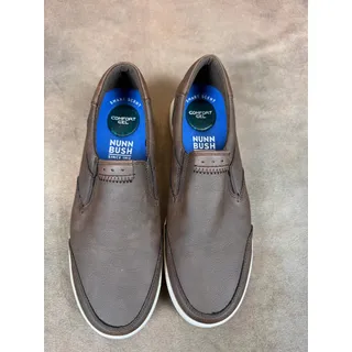 Photo of Nunn Bush KORE City Walk Brown Slip-On Comfort Shoes Men’s 7.5M #1066