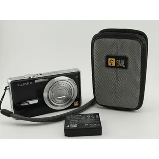 Photo of Panasonic Lumix DMC-FX9 6.0MP Digital Camera Black Tested Leica Lens Case