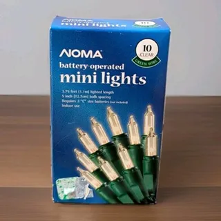 Photo of 20 Miniature Multi Christmas Lights Indoor Mini String Lights Flashing Steady