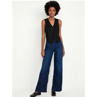 Photo of Old Navy Wow High Waisted Wide Leg Jeans Size 6 Short