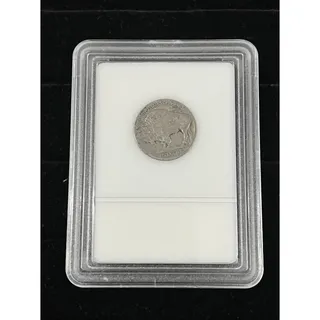 Photo of Indian Head Buffalo Nickel 5¢ 1913-1938 Dateless INB Encapsulated Coin