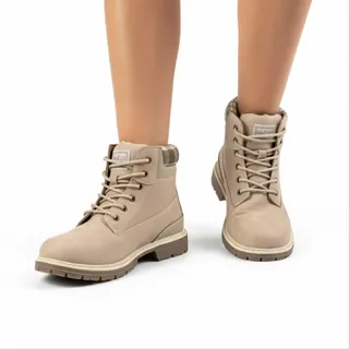 Photo of ANJOU FEMME Hiking Waterproof Ankle Boots W's 8.5 Tan Everyday City Outdoor NWOT