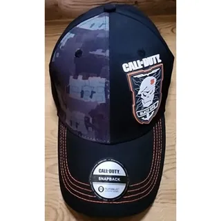 Photo of Call of Duty Black Ops Numskull Snapback Hat Men's Adjustable Black Camo