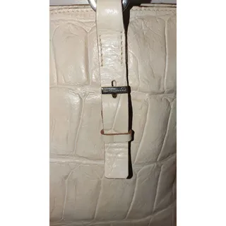 Photo of Francesco Biasia Leather Croc Embossed Made in Italy Bag