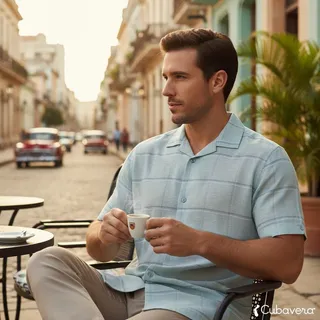 Photo of NEW witht tags, CUBAVERA, Short-Sleeved cotton & linen