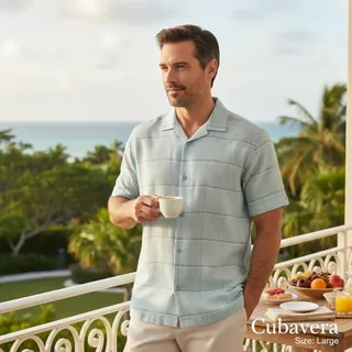 Photo of NEW witht tags, CUBAVERA, Short-Sleeved cotton & linen