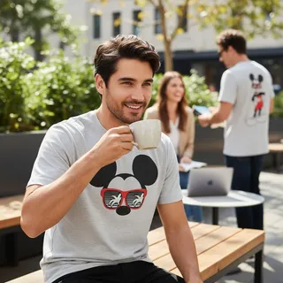 Photo of Disney Mickey Mouse Adult Tee – Medium – NWT