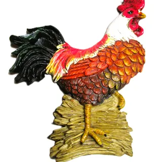 Photo of Rooster Wall Hook Farmhouse Country Kitchen Decor Key Holder Towel Hanger