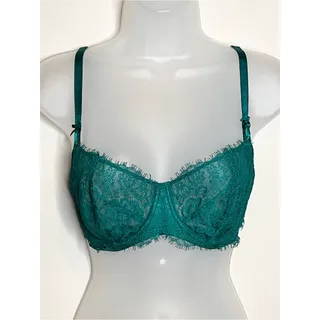 Photo of VICTORIA’S SECRET Dream Angels Teal Green Lace Unlined Bra 32DDD F70