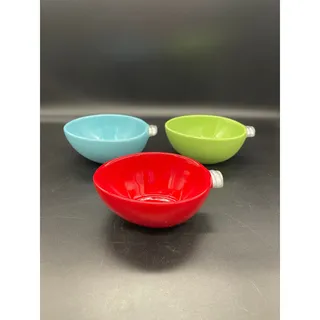 Photo of Pier 1 Christmas Light Shaped Set of 3 Snack / Dessert / Appetizer Bowls