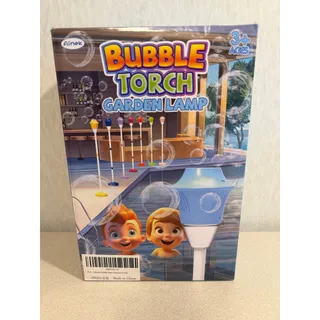 Photo of Ainek Bubble Torch Garden Lamp Standing LED Light Up Outdoor Party Machine Red