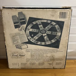 Photo of Set Of 2 - Vintage 1981 Trivial Pursuit Master Genus Edition & 1984 Genus III