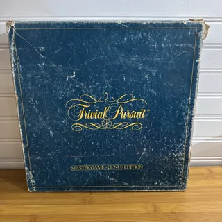 Photo of Set Of 2 - Vintage 1981 Trivial Pursuit Master Genus Edition & 1984 Genus III