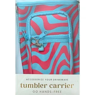 Photo of Tumbler Carrier with Phone Pouch