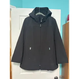 Photo of NWT Andrew Marc Weatherproof Hooded Black Jacket XXL