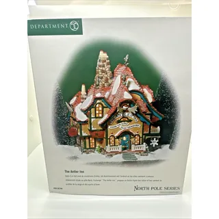 Photo of Department 56 North Pole Series Antler Inn Item # 56744 Retired NEW